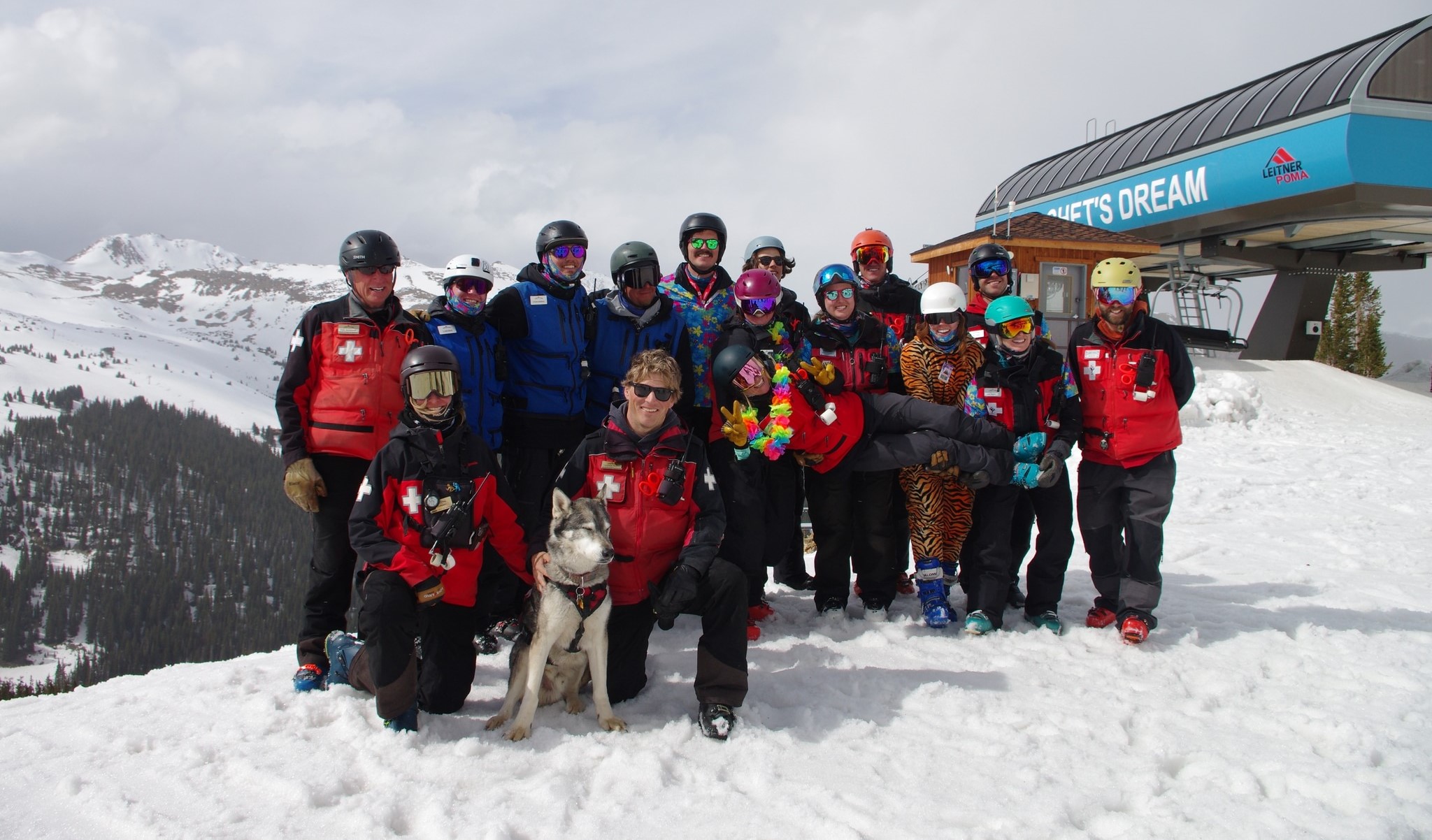 Loveland Ski Patrol Tryouts Loveland Ski Area Colorado Ski   Ski Patrol Try Out 